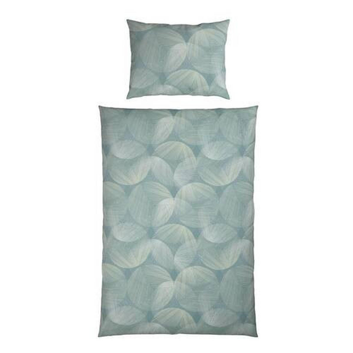 BETTWÄSCHE Atelier Makosatin 140/200 cm  - Grün, Basics, Textil (140/200cm) - Estella