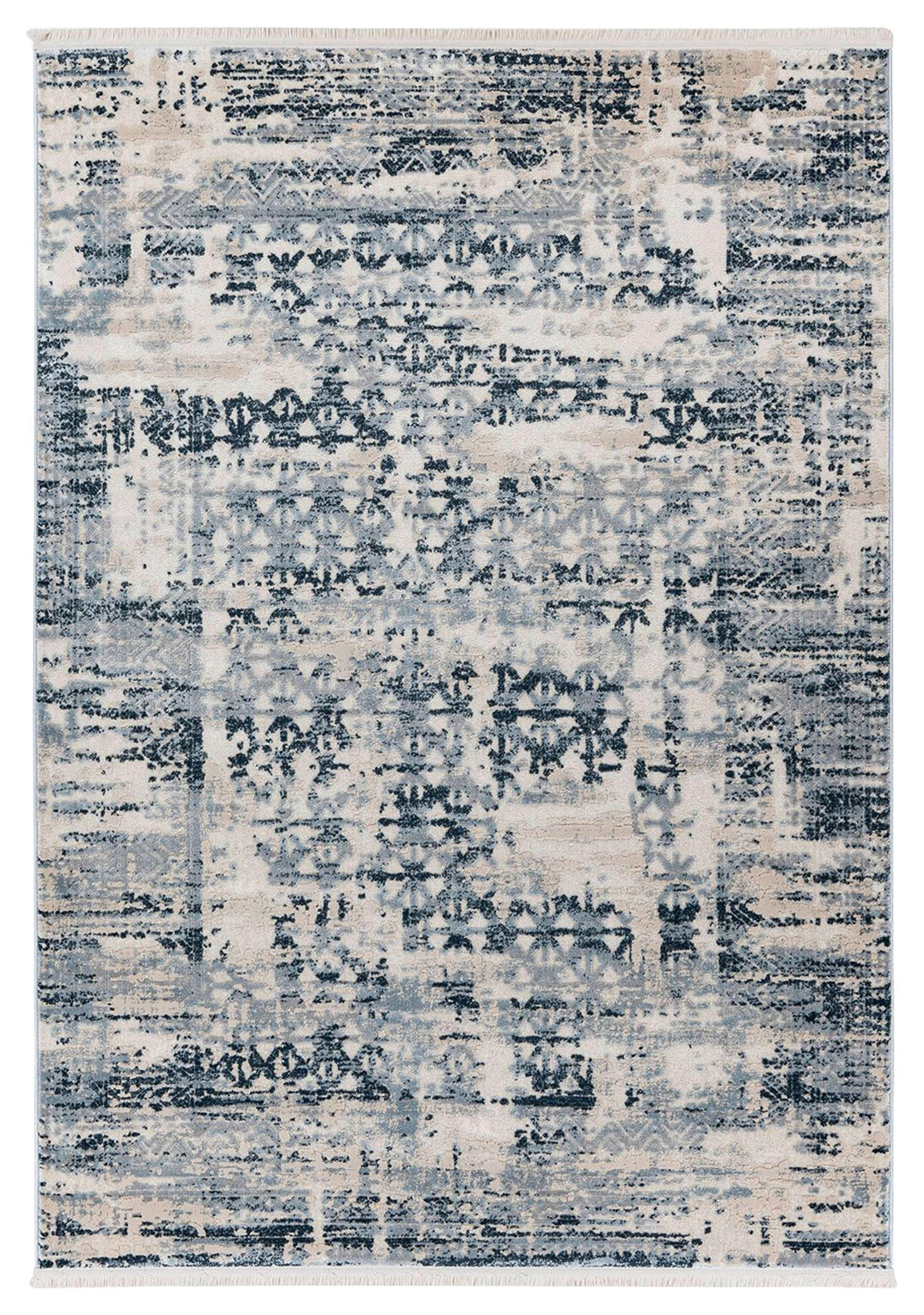 VINTAGE KOBEREC, 120/170 cm, modrá