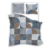 POSTELJINA S DVA LICA 140/200 cm   - siva, Basics, tekstil (140/200cm) - Esposa