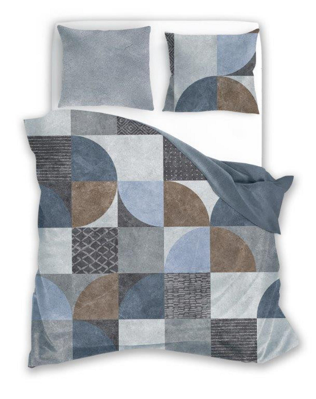 POSTELJINA S DVA LICA 140/200 cm   - siva, Basics, tekstil (140/200cm) - Esposa