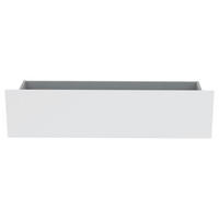 SCHUBLADE 91/22/37 cm   - Weiss, Konventionell, Holzwerkstoff (91/22/37cm) - Hom`in