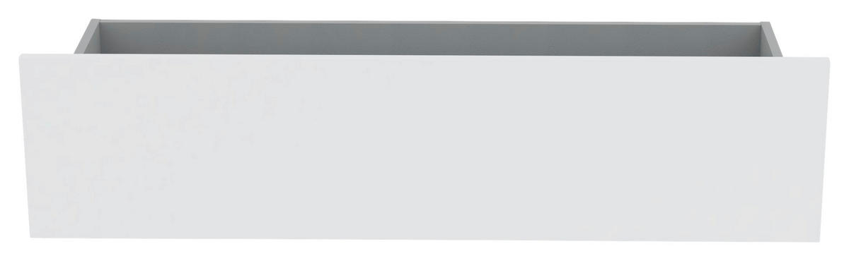 SCHUBLADE 91/22/37 cm   - Weiss, Konventionell, Holzwerkstoff (91/22/37cm) - Hom`in