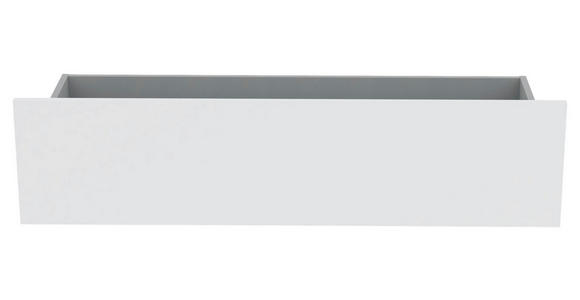 SCHUBLADE 91/22/37 cm Weiß - Weiß, KONVENTIONELL, Holzwerkstoff (91/22/37cm) - Hom`in
