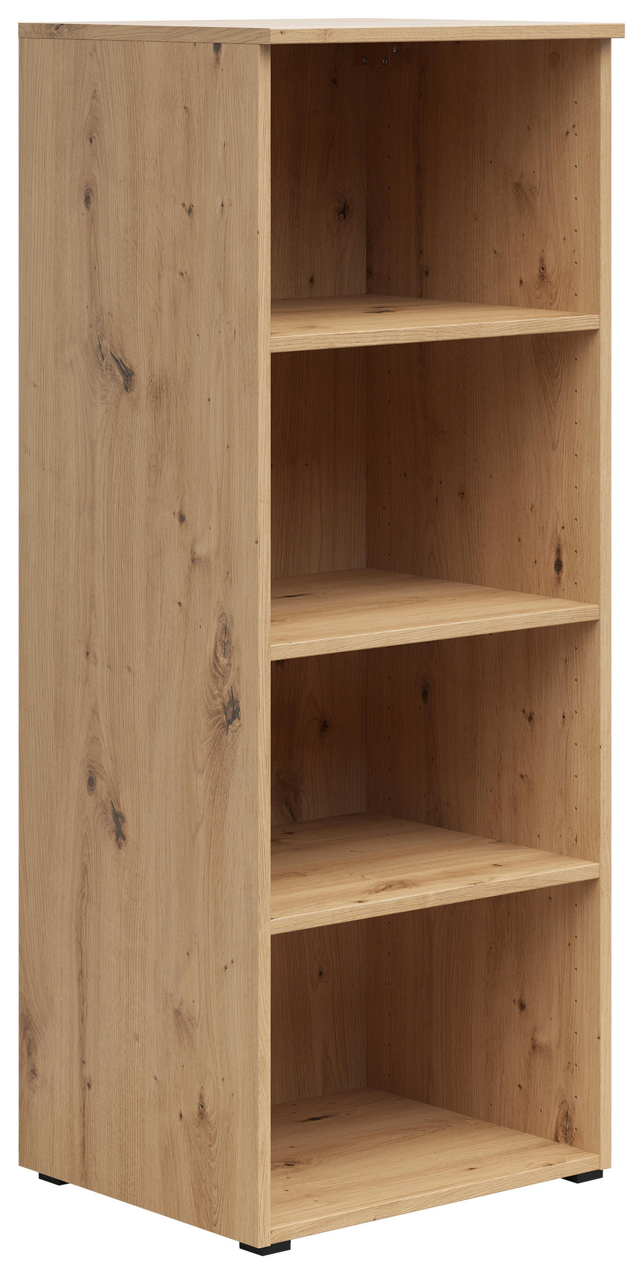 REGAL Eiche Artisan  - Anthrazit/Eiche Artisan, MODERN, Holzwerkstoff/Kunststoff (45/115/40cm) - Carryhome