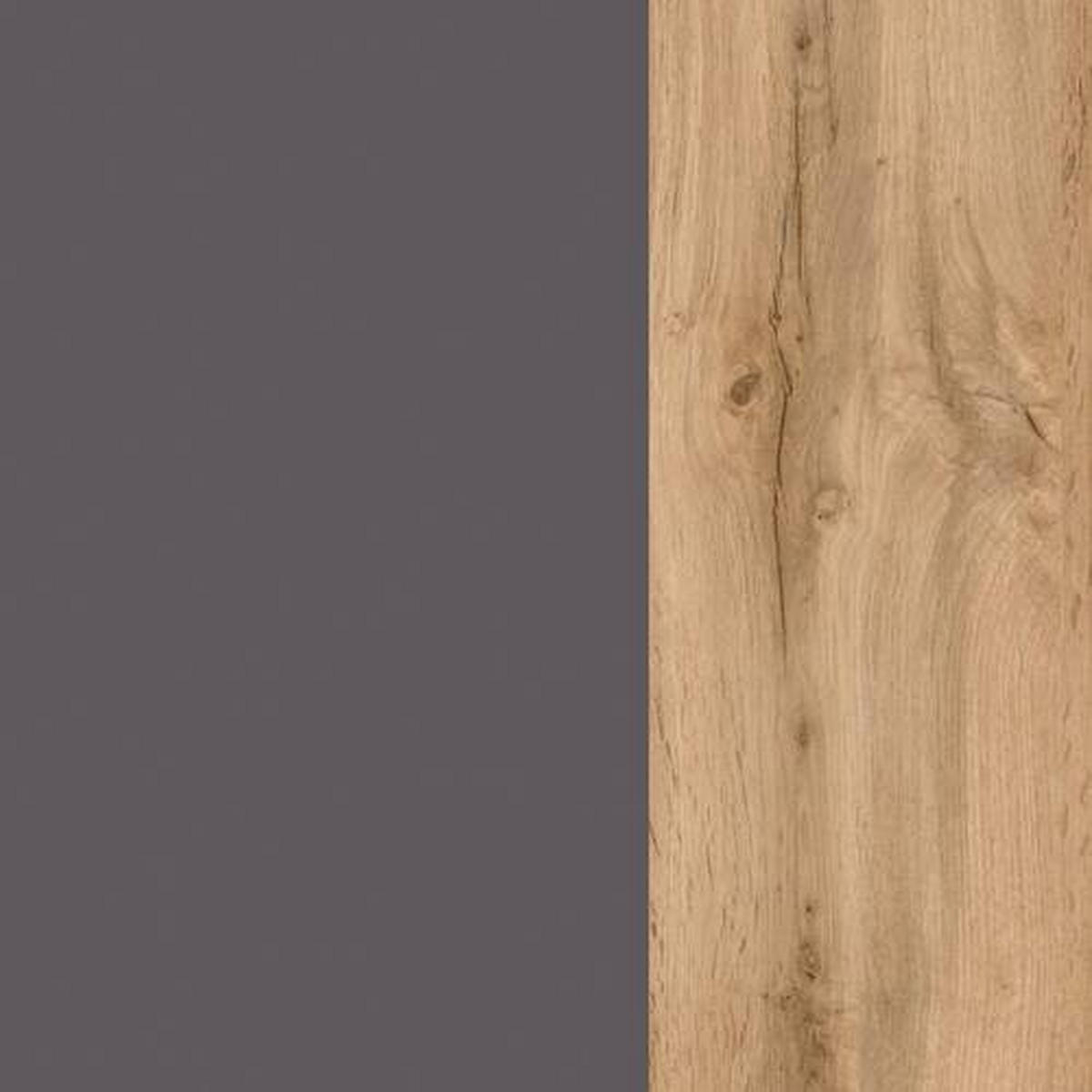 WASCHTISCHKOMBI 60 cm  - Eiche Wotan/Weiß, Design, Holzwerkstoff/Stein (60cm) - Held