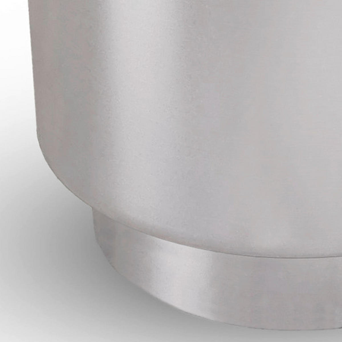 COUCHTISCH Metall, Stein 45/45/51,5 cm  - Grün/Nickelfarben, Design, Stein/Metall (45/45/51,5cm) - MID.YOU