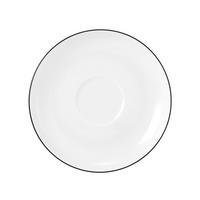 PODŠÁLEK porcelán  - bílá/černá, Lifestyle, keramika (15cm) - Seltmann Weiden