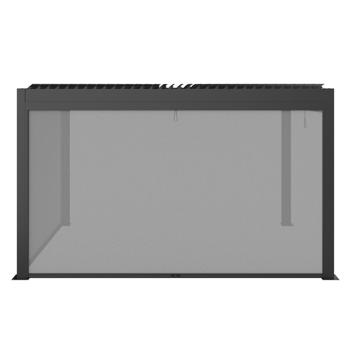 PAVILLON 299/231/299 cm   - Dunkelgrau/Anthrazit, Design, Textil/Metall (299/231/299cm) - Amatio