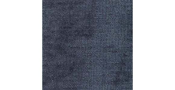 BOXSPRINGSOFA in Chenille Dunkelblau  - Schwarz/Dunkelblau, MODERN, Kunststoff/Textil (235/95/108cm) - Hom`in