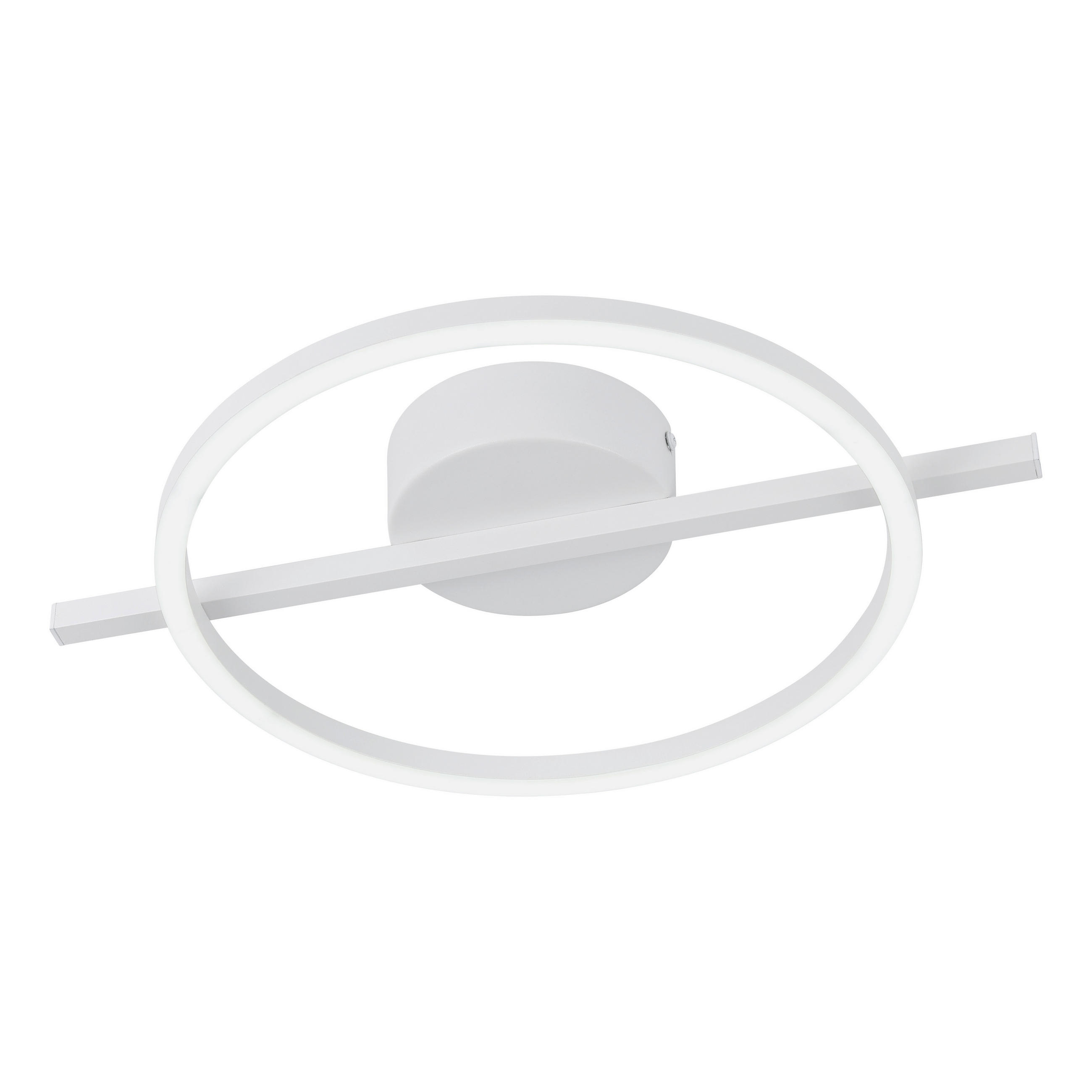 LED-DECKENLEUCHTE 40/30/6,5 cm   - Weiß, Basics, Kunststoff/Metall (40/30/6,5cm)