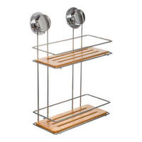 KOŠARICA ZA TUŠ - barve hrasta, Basics, les (13,2/39,5/25cm) - Homeware