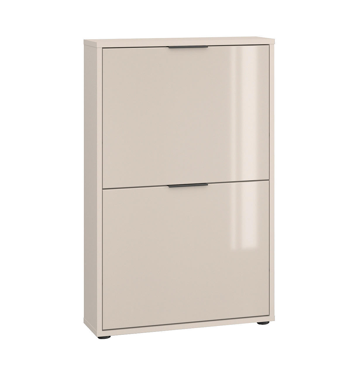 SCHUHKIPPER - Kaschmir/Schwarz, MODERN, Glas/Holzwerkstoff (60/93/17cm) - Boxxx