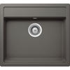 SPÜLE MONO N-100-A / MONN100ASIL  - Grau, Basics, Stein (57/51cm) - Schock