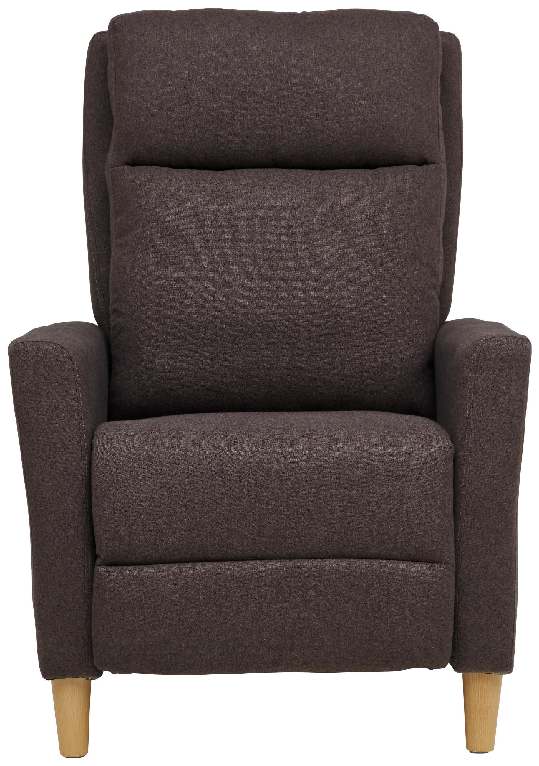 TV-FOTEL - natúr színű/barna, Design, műanyag/textil (72,5/106-82/89-160cm) - Carryhome