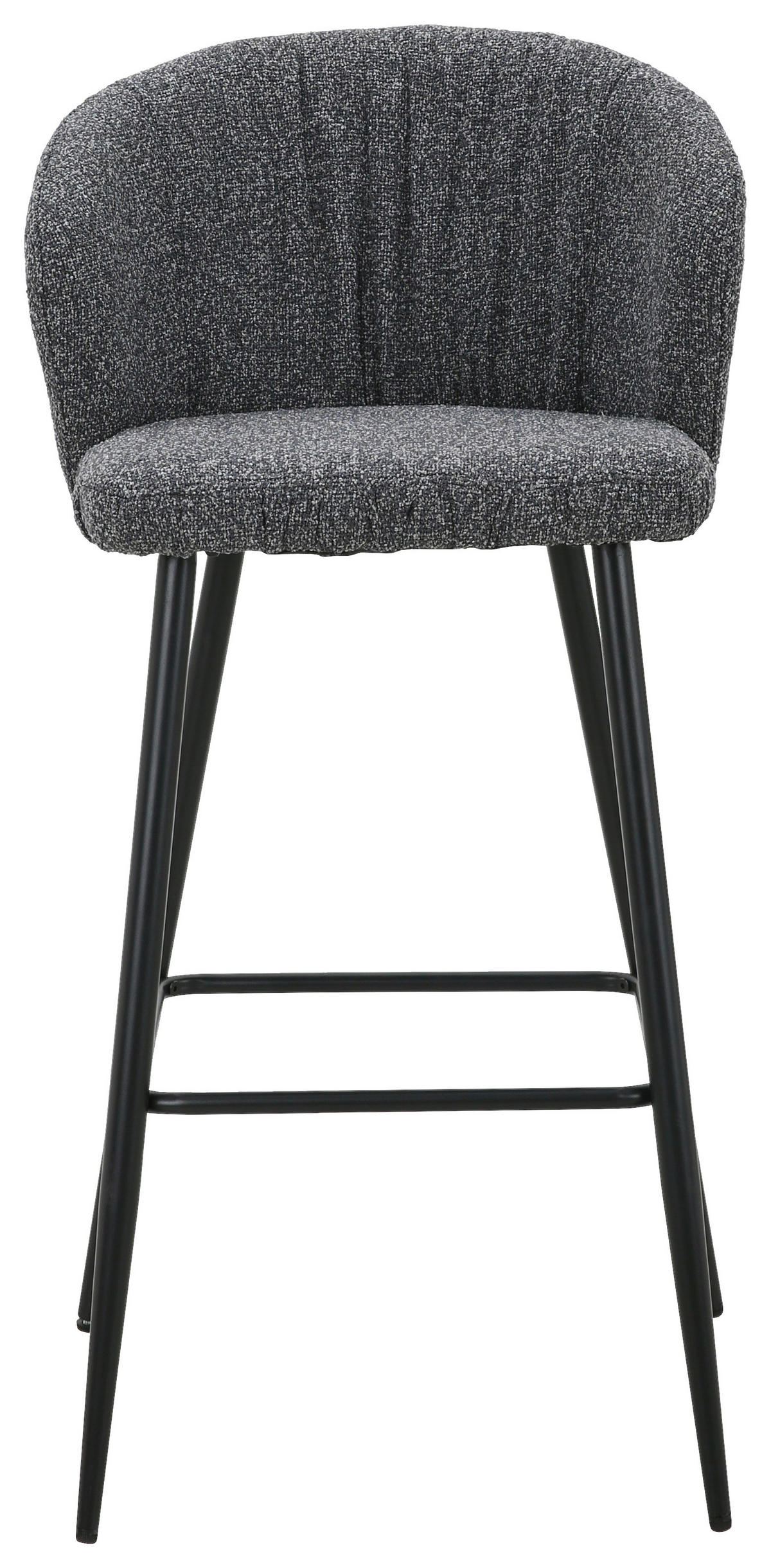 BARPALL i svart, mörkgrå  - mörkgrå/svart, Modern, metall/textil (55/103/55cm) - Carryhome