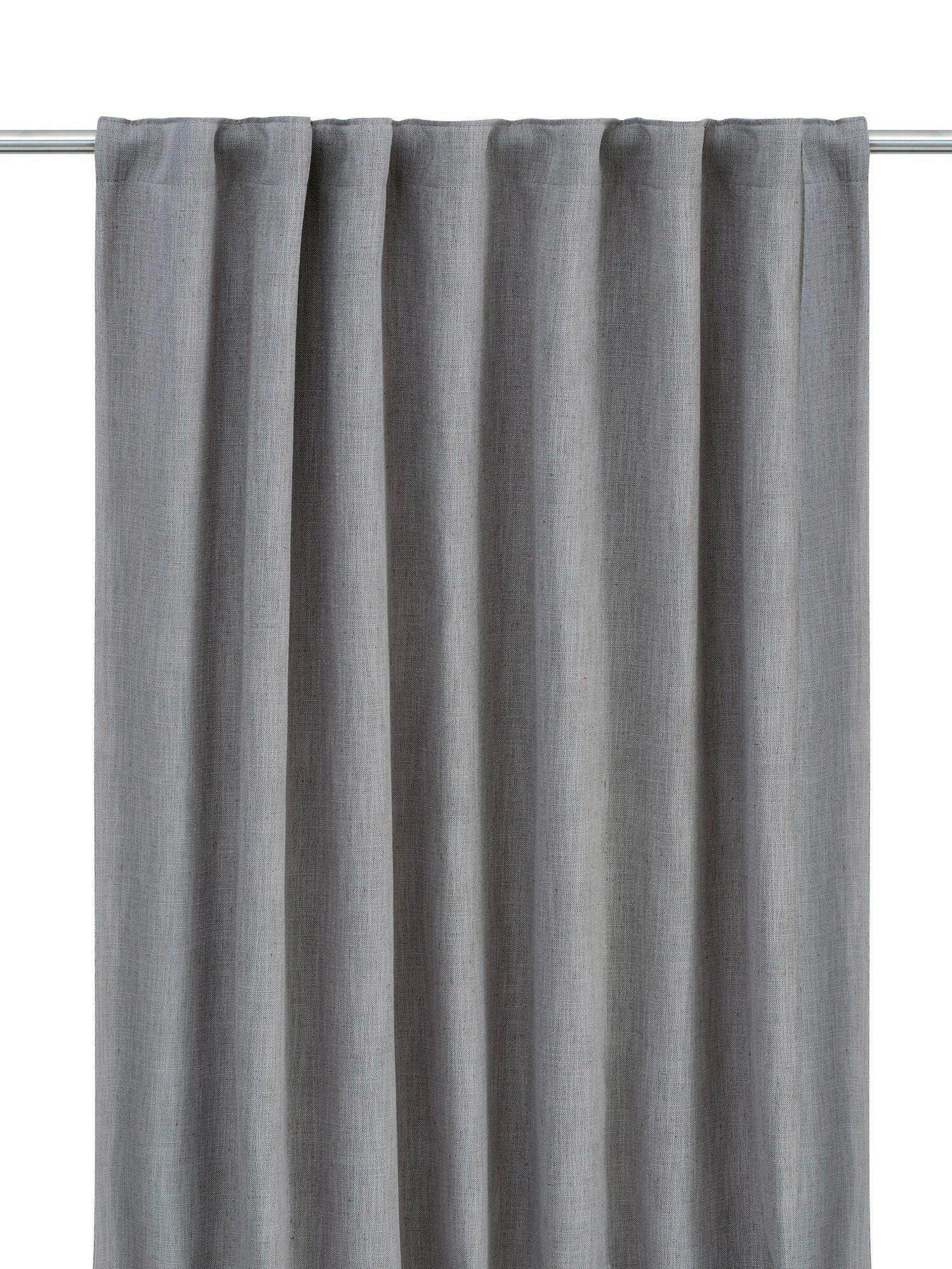 VERDUNKELUNGSVORHANG - Grau, Basics, Textil (270/280cm) - Svanefors