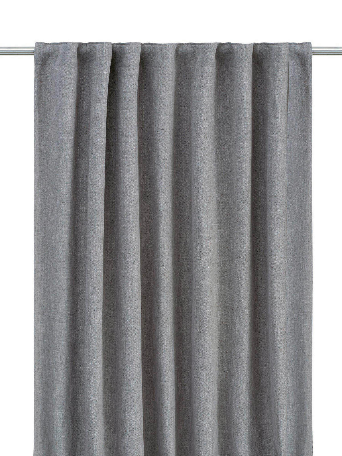 VERDUNKELUNGSVORHANG Verdunkelung  - Grau, Basics, Textil (130/280cm)