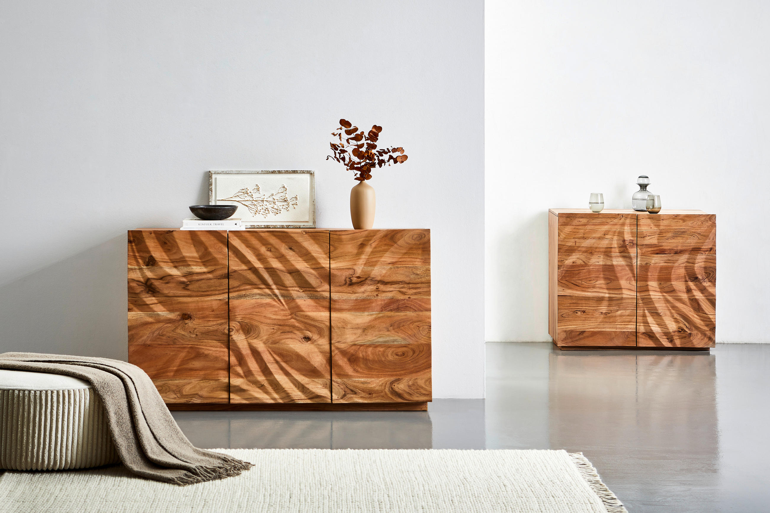 SIDEBOARD 150/90/45 cm in Naturfarben - Naturfarben, Natur, Holz/Holzwerkstoff (150/90/45cm) - MID.YOU