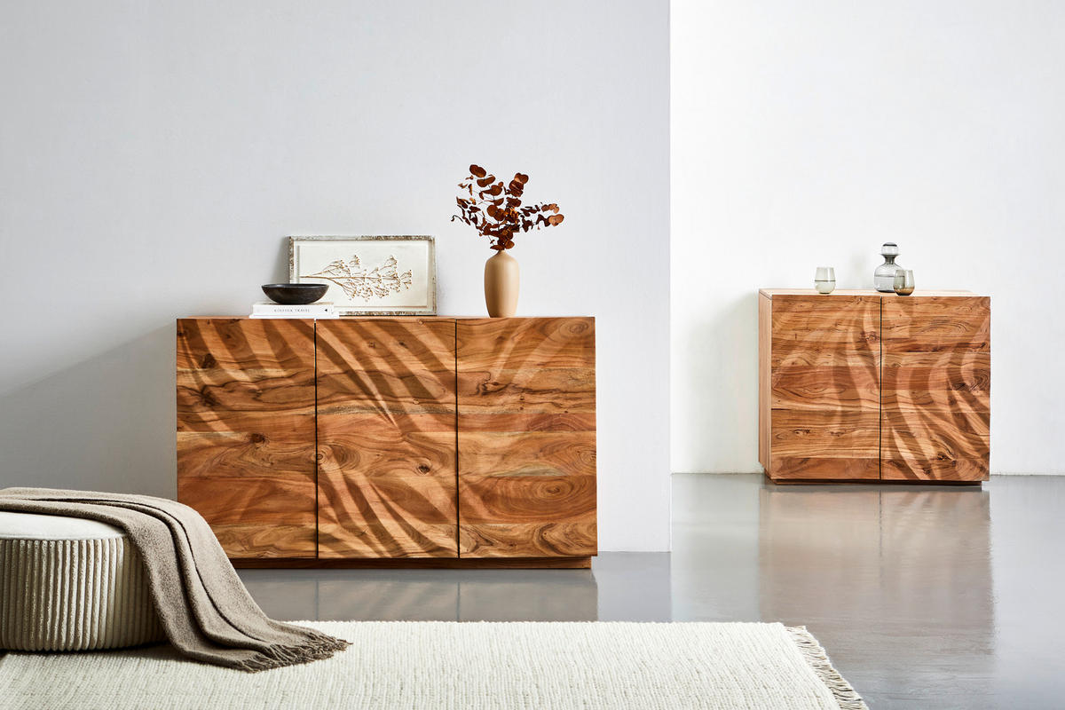 SIDEBOARD  in 100/90/45 cm  - Naturfarben, Natur, Holz/Holzwerkstoff (100/90/45cm) - MID.YOU