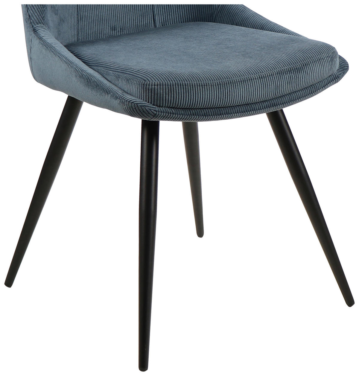 STOLICA  plava       - plava/crna, Moderno, drvo/metal (49/88/59cm) - MID.YOU