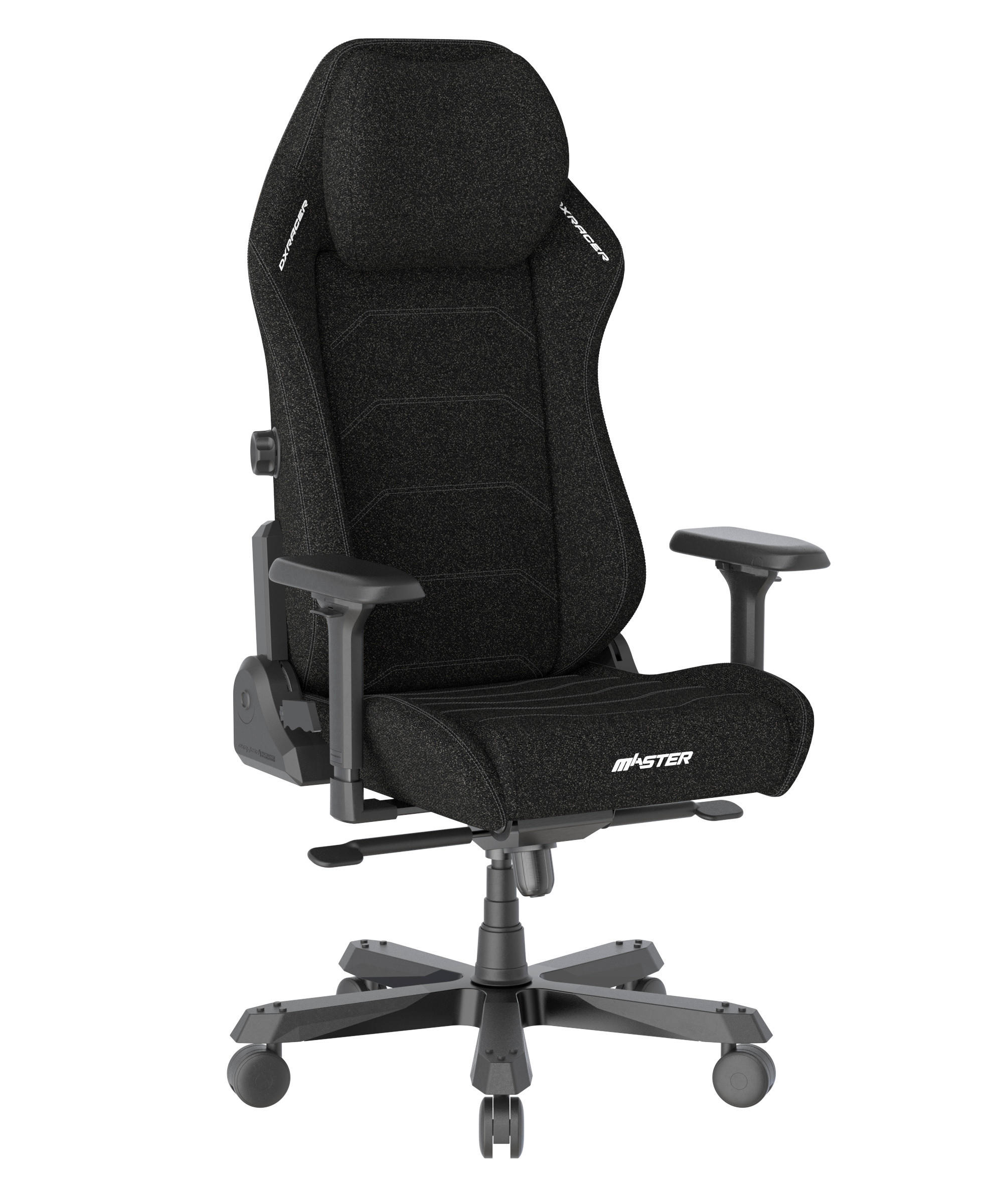 GAMINGSTUHL  in Schwarz  - Schwarz, KONVENTIONELL, Textil/Metall (70/133/70cm) - Dxracer