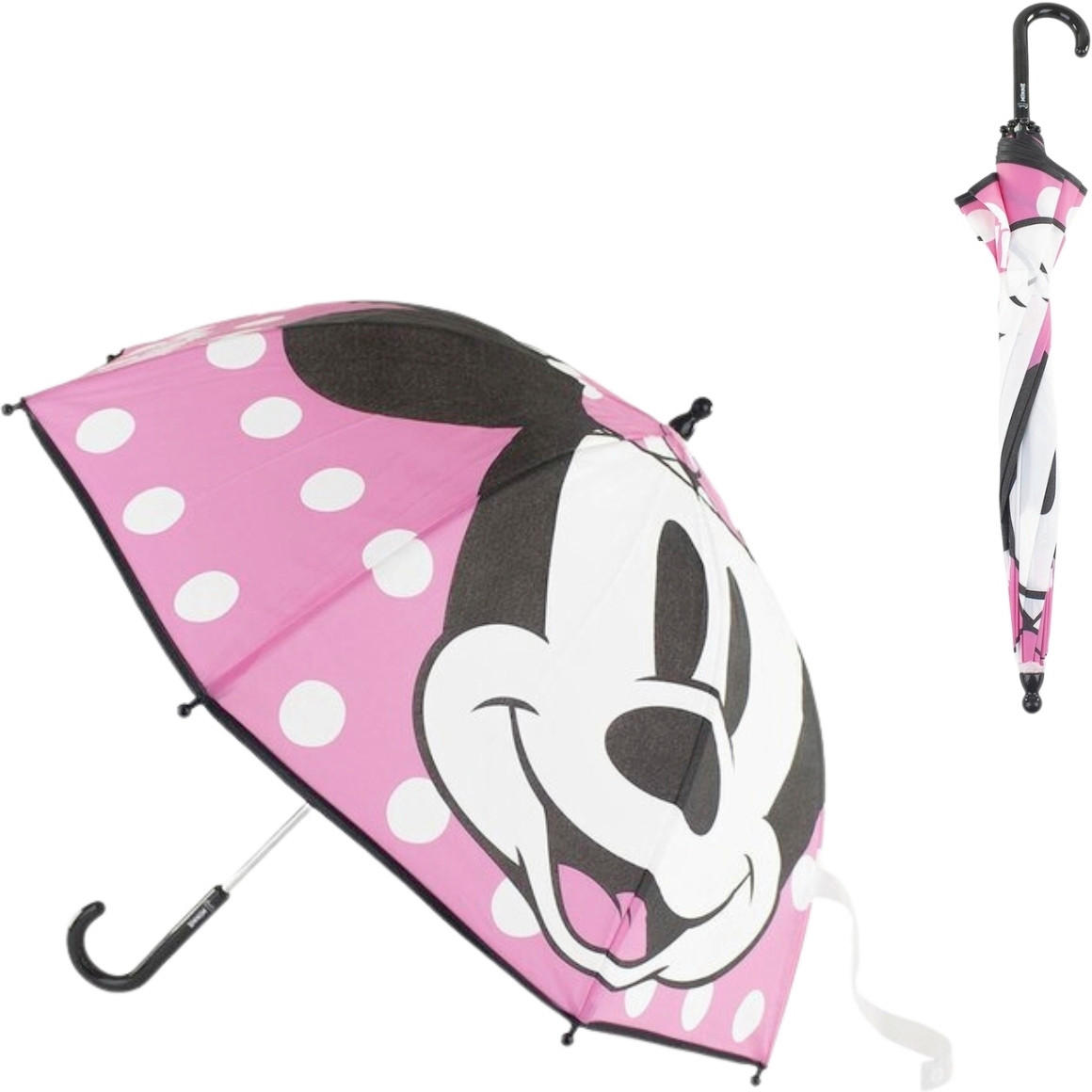 KIŠOBRAN  pink   - pink/pastelno plava, Basics, plastika (70/64cm)