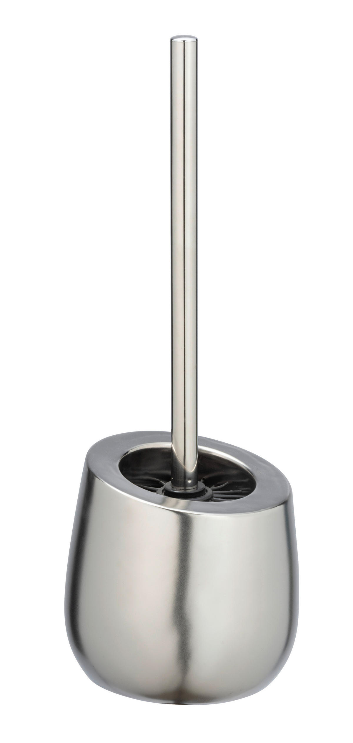 WC-BÜRSTENGARNITUR - Chromfarben, Basics, Keramik/Kunststoff (13,5/38/13,5cm) - Wenko