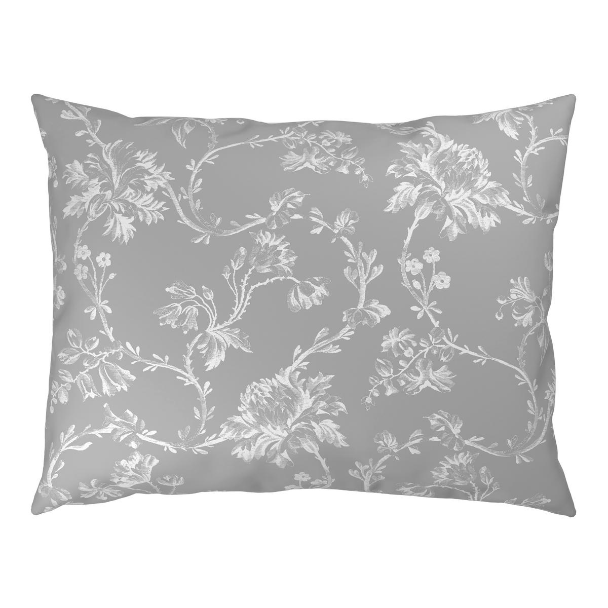 WENDEBETTWÄSCHE Satin 140/220 cm  - Silberfarben/Weiß, KONVENTIONELL, Textil (140/220cm) - Esposa