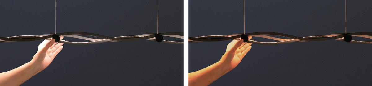 LED-HÄNGELEUCHTE  - Design, Metall (120,0/max.165 cm/10,0cm)