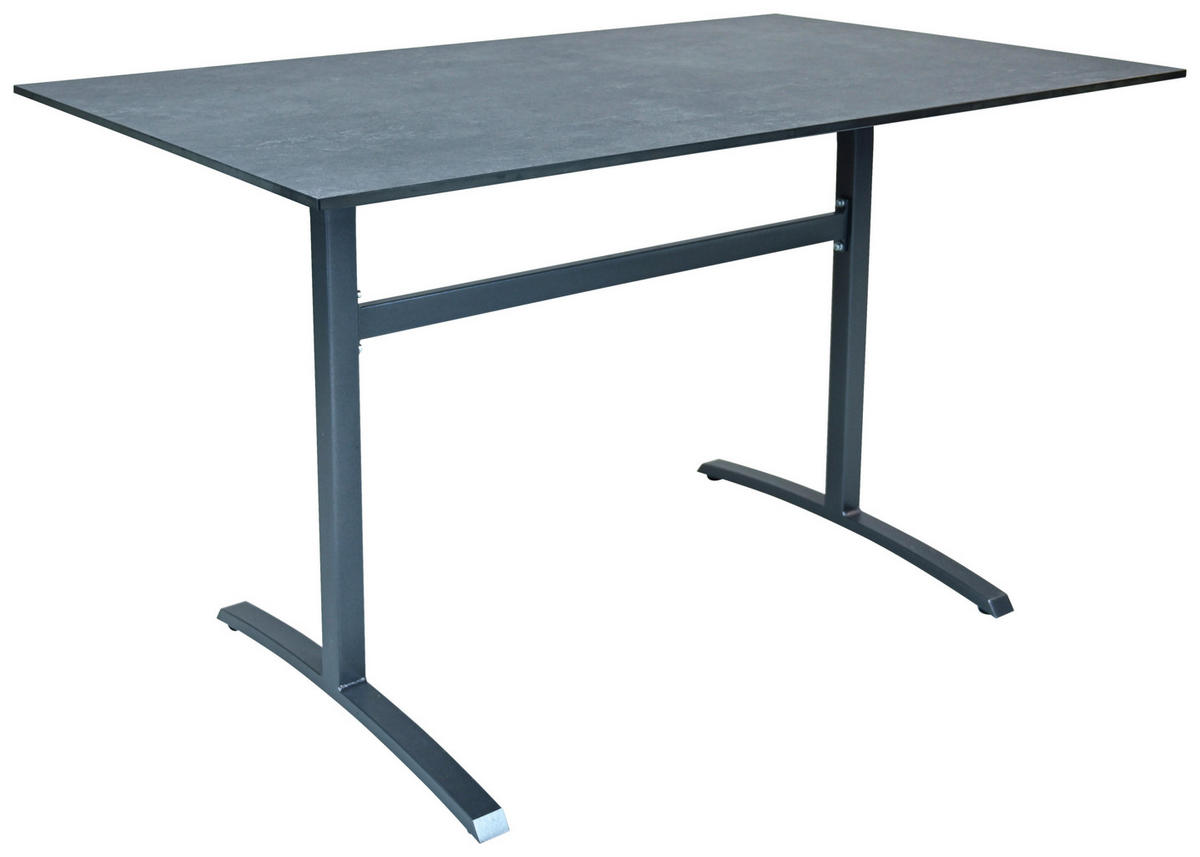 TABLE DE JARDIN PLIANTE 130/80/74 cm  - Modern (130/80/74cm)
