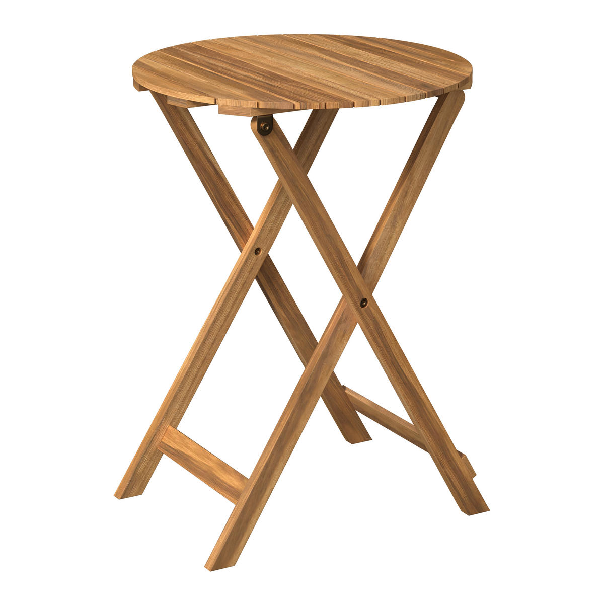 BALKONSET   - Akaziefarben, MODERN, Holz (57/57/74cm) - Ambia Garden