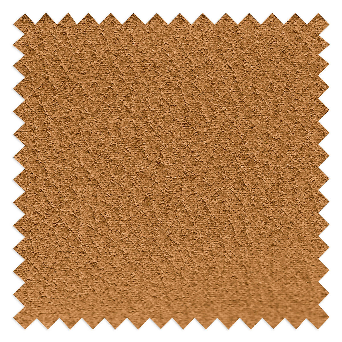 RELAXLIEGE SWING Mikrofaser Cognac  - Cognac/Silberfarben, Design, Textil/Metall (65/65-95/171cm) - Livetastic