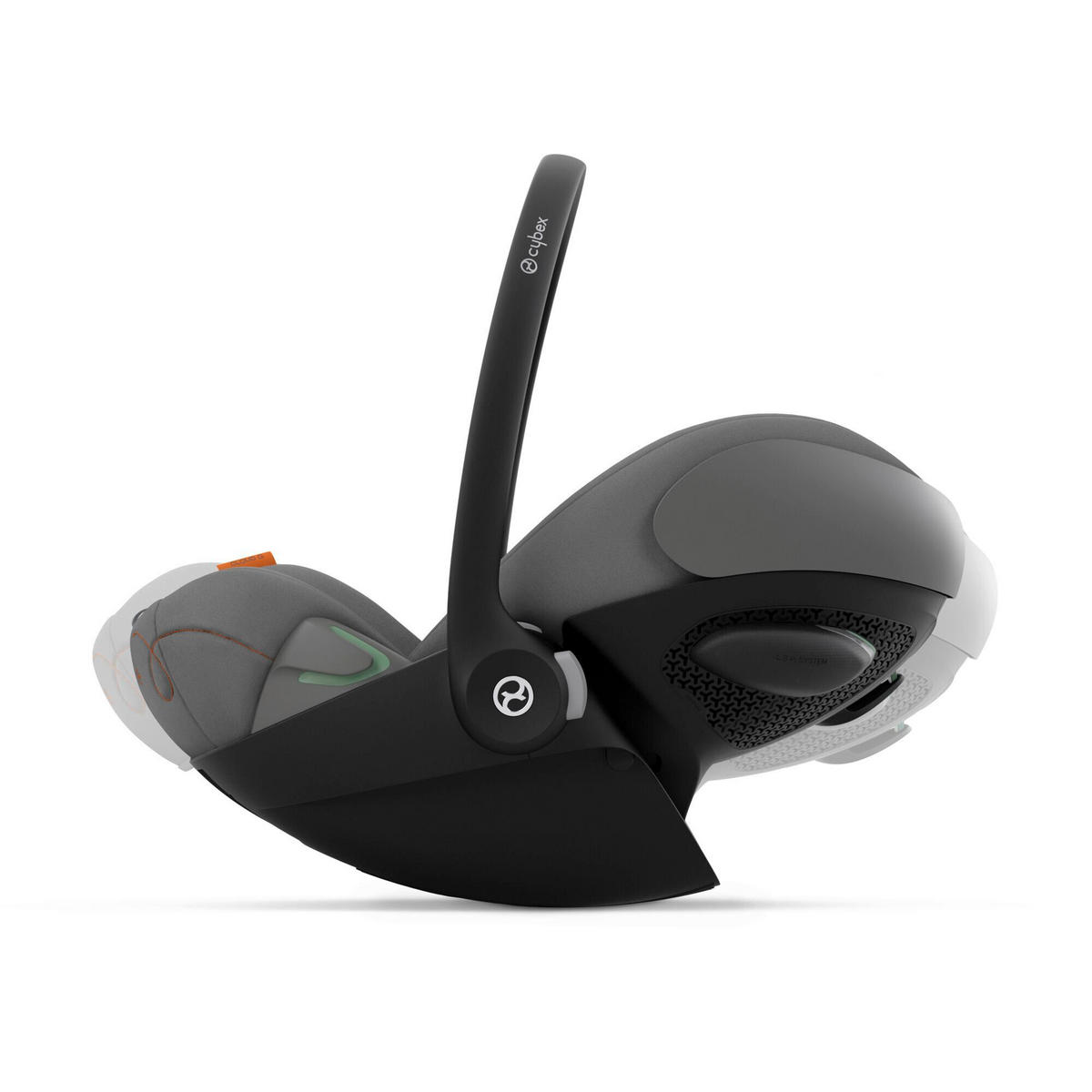 BABYSCHALE Cloud G i-Size  - Schwarz/Grau, Basics, Kunststoff/Textil (68-72/43.5/35.5-59.5cm) - Cybex