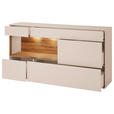 SIDEBOARD Sandfarben, Wildeiche  166/86/39 cm  - Sandfarben/Wildeiche, Design, Holz/Holzwerkstoff (166/86/39cm) - Dieter Knoll