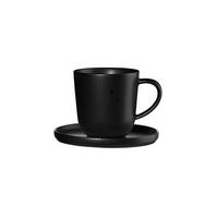 ŠALICA ZA ESPRESSO S TANJUR.    COPPA KURO  - crna, Design, keramika - ASA