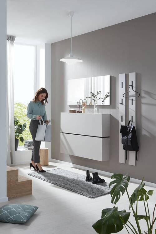 HÄNGESCHUHSCHRANK Kaschmir  - Kaschmir, Design, Holzwerkstoff (140/93/22cm) - Voleo