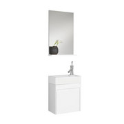KOPALNICA bela - bela, Design, les/keramika (45/170/25cm) - Xora