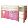 HOCHBETT 90/200 cm  - Pink/Naturfarben, Natur, Holz (90/200cm) - MID.YOU