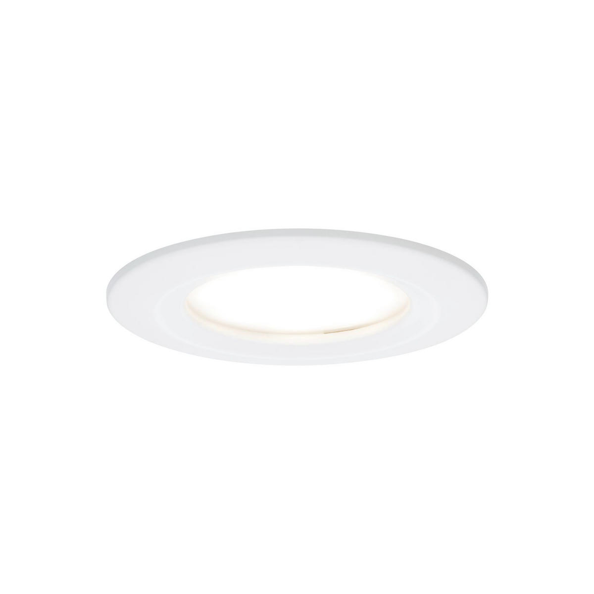 LED-DECKENLEUCHTE 7.8 cm  - Alufarben/Weiß, Basics, Metall (7.8cm) - Paulmann