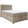 BOXBETT 120/200 cm  in Creme  - Creme, MODERN, Holz/Holzwerkstoff (120/200cm) - MID.YOU