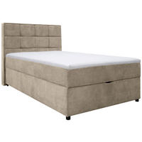 BOXBETT 120/200 cm  in Creme  - Creme, MODERN, Holz/Holzwerkstoff (120/200cm) - MID.YOU