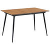 ESSTISCH Anthrazit  ausziehbar  - Anthrazit/Schwarz, MODERN, Holzwerkstoff/Metall (120-160/75/80cm) - MID.YOU