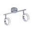 LED-STRAHLER - Chromfarben, Design, Metall (46/22/20cm) - Novel