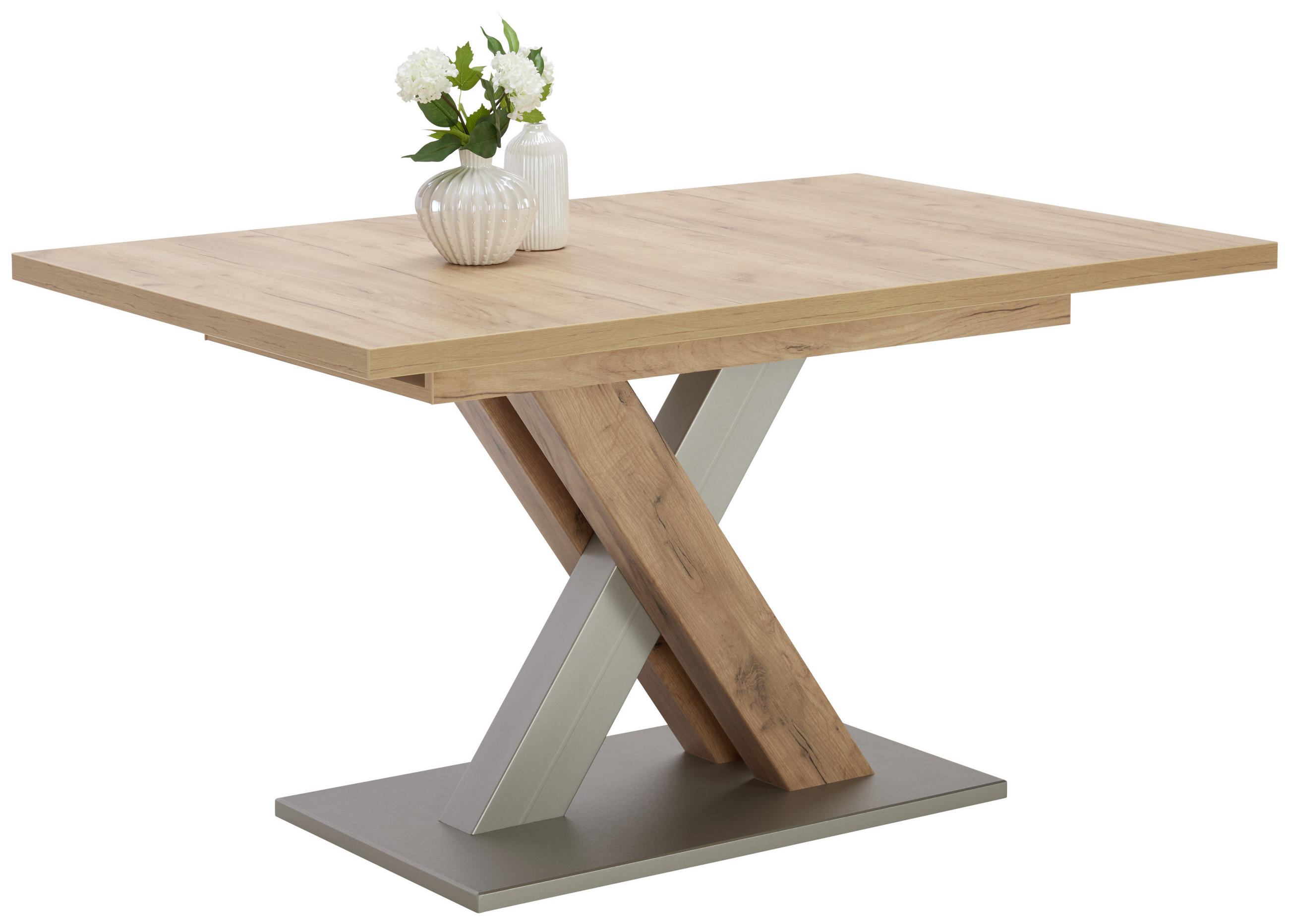 Esstisch in Holzwerkstoff 140(185)/90/76 cm