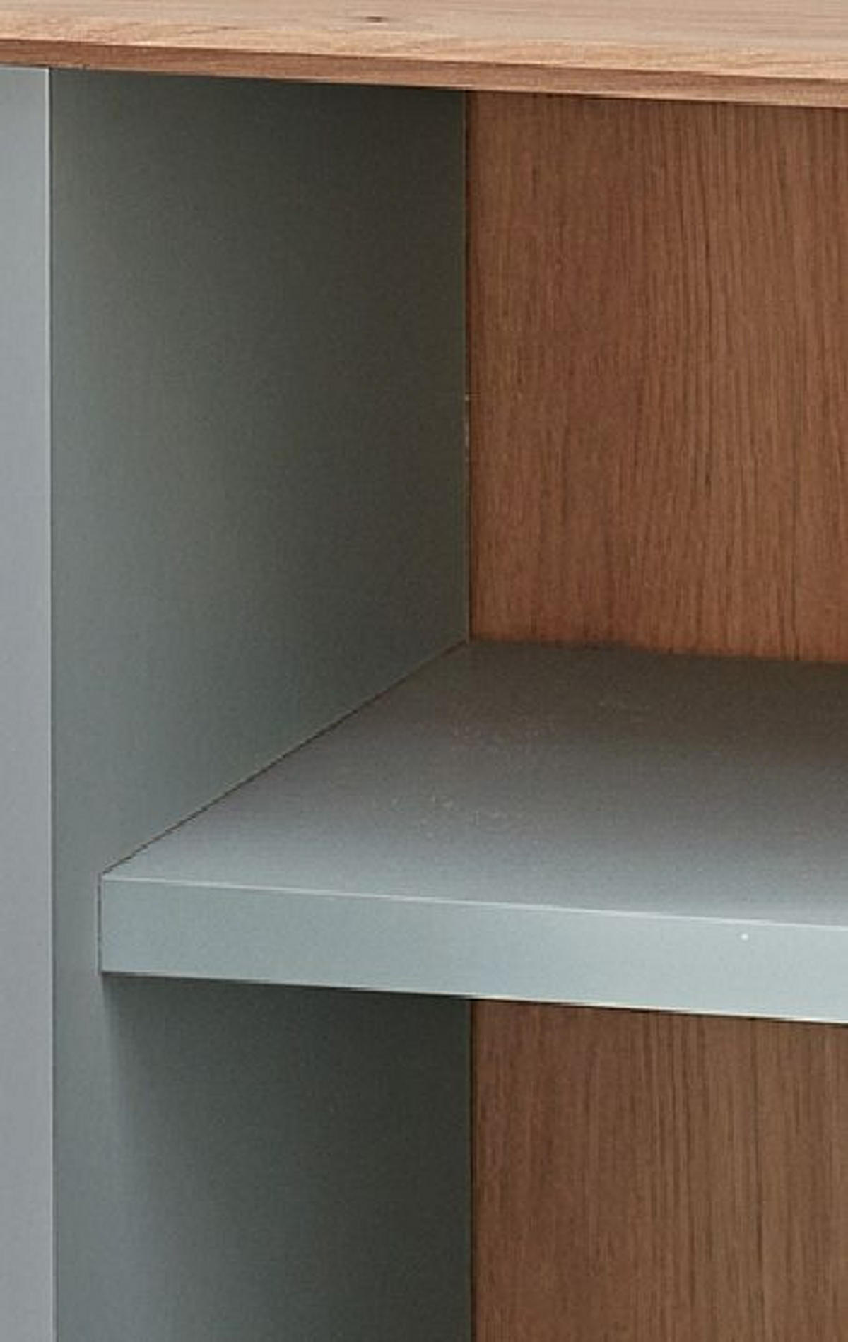 GARDEROBE 3-teilig  in 155/188/37 cm  - Salbeigrün/Eiche Artisan, MODERN, Holzwerkstoff (155/188/37cm) - Voleo