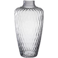 VASE  - Grau, Basics, Glas (20/38/20cm) - Leonardo