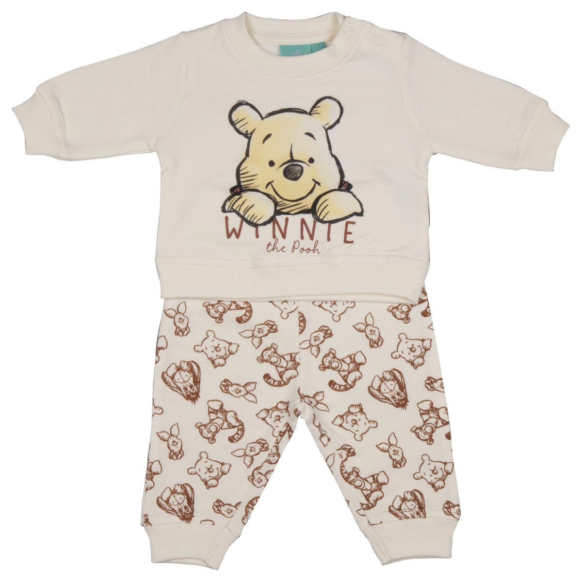 BABY-JOGGINGANZUG Winnie the Pooh  - Creme, Trend, Textil (50/56null) - Disney