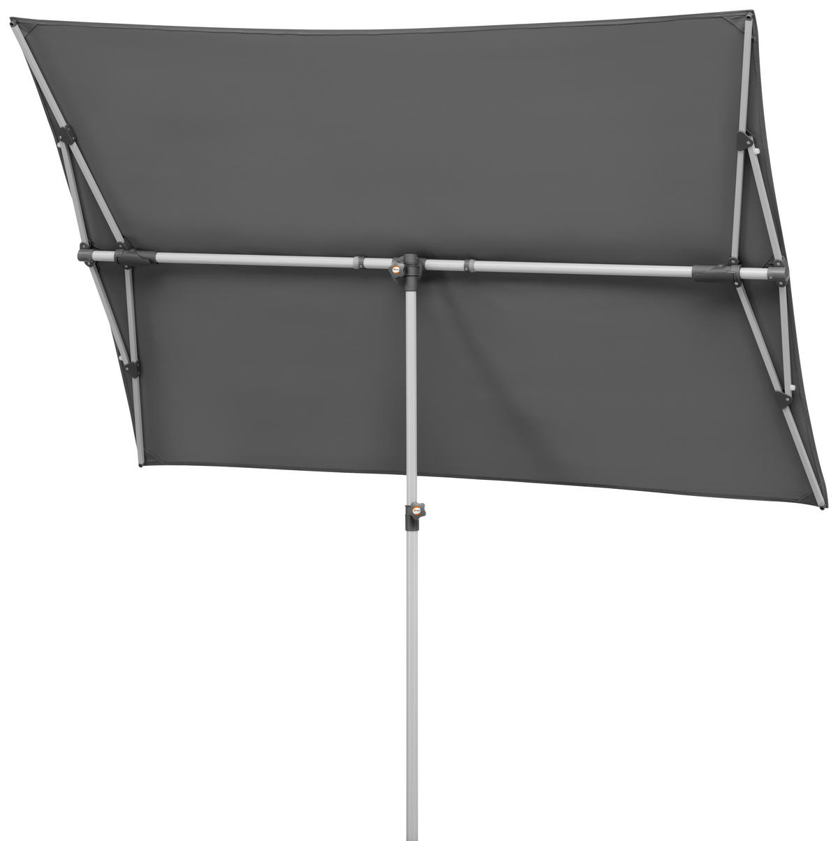 AMPELSCHIRM 190 cm Anthrazit  - Anthrazit, Basics, Textil/Metall (190/188/140cm) - Schneider