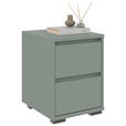 NACHTSCHRANK 40,1/54,8/48 cm  - Anthrazit/Graugrün, Design, Holzwerkstoff/Kunststoff (40,1/54,8/48cm) - Carryhome