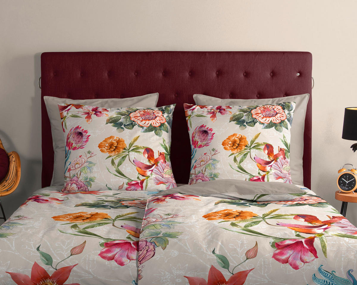WENDEBETTWÄSCHE Jaimy Renforcé 155/220 cm  - Multicolor, Design, Textil (155/220cm)